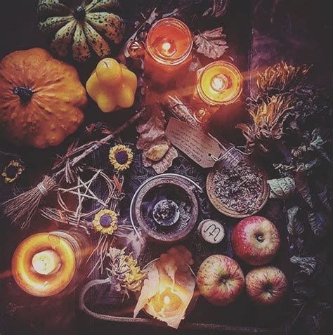 Autumn witchcraft charm